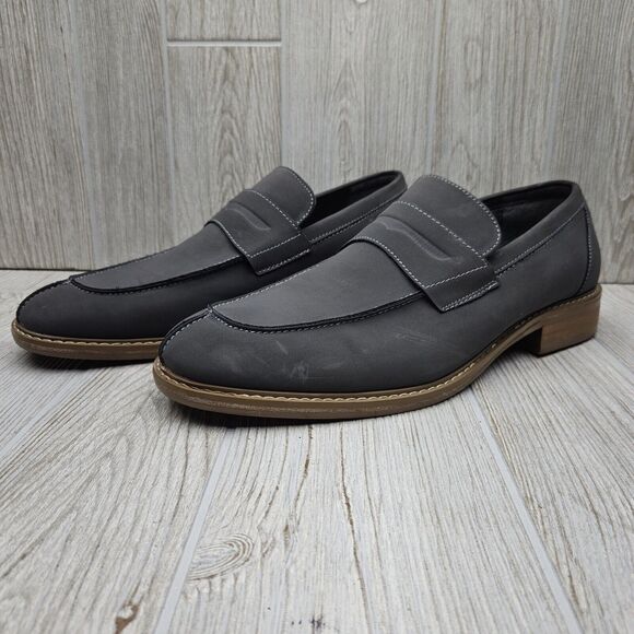 Kenneth‎ Cole Unlisted Kinley Slip on Loafers Men's Size 11 Grey - Picture 2 of 11